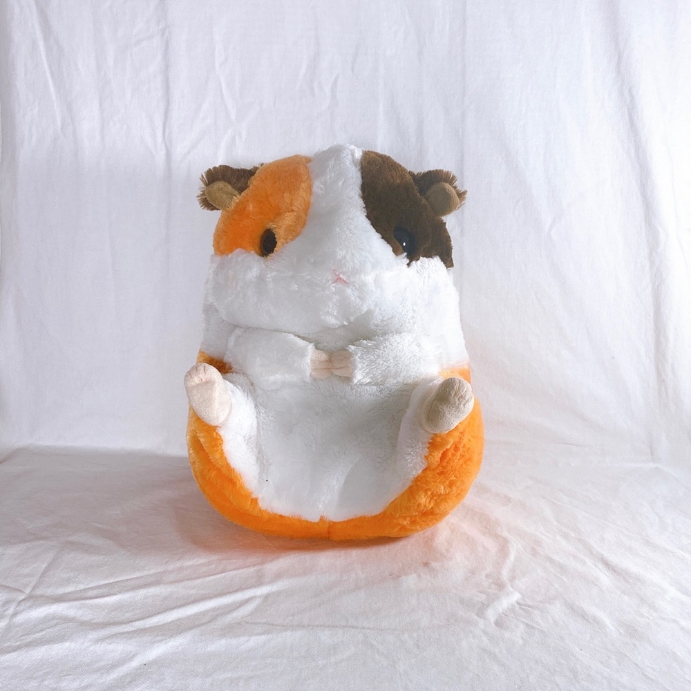 🔥Japanese Kawaii Eraser “Hamster” in LRG Orange